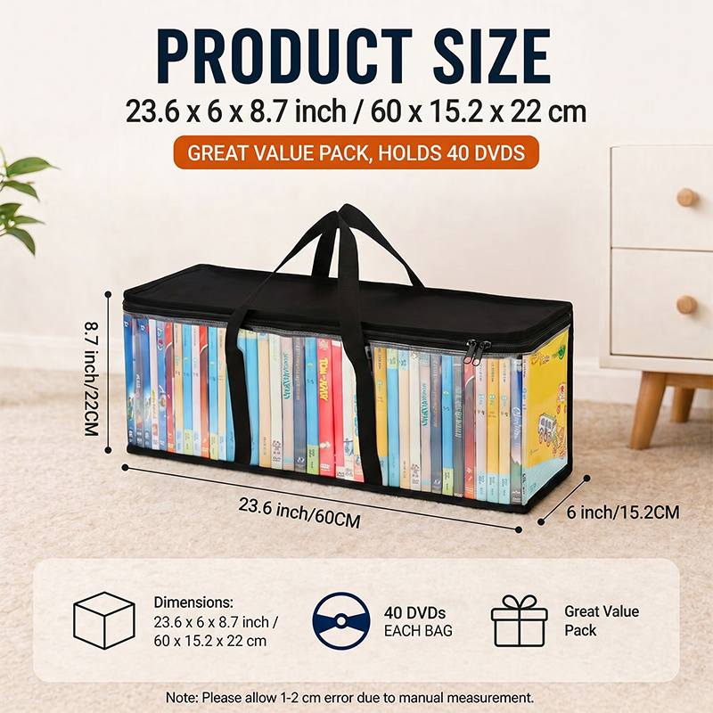 Large Clear Storage Bag — Heavy-Duty & Waterproof | Perfect for Clothes, Moving & Long-Term Storage
