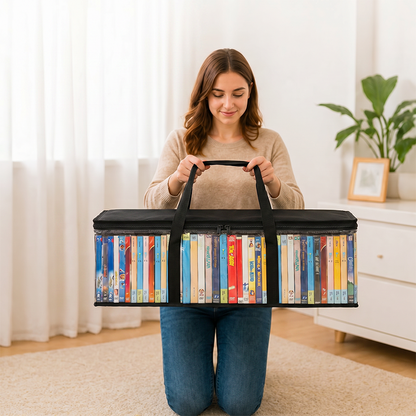Large Clear Storage Bag — Heavy-Duty & Waterproof | Perfect for Clothes, Moving & Long-Term Storage