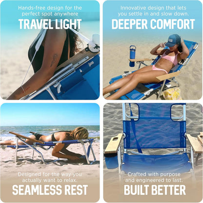 🪑🪑 Ostrich Deluxe 3‑in‑1 🌊💺 Smart Comfort for Sunny Days