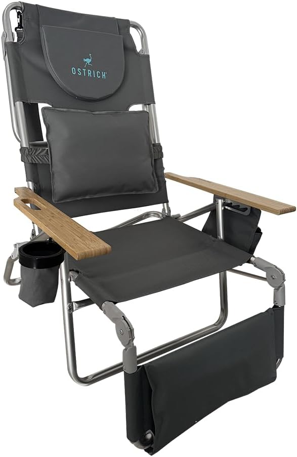 🪑🪑 Ostrich Deluxe 3‑in‑1 🌊💺 Smart Comfort for Sunny Days
