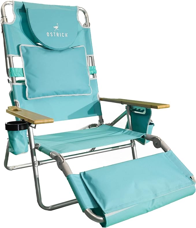 🪑🪑 Ostrich Deluxe 3‑in‑1 🌊💺 Smart Comfort for Sunny Days