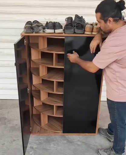 Infinity Shoe Rack  – Endless Storage for Your Sneakers, Heels & More