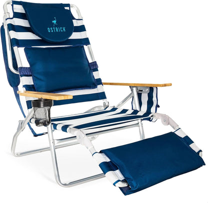 🪑🪑 Ostrich Deluxe 3‑in‑1 🌊💺 Smart Comfort for Sunny Days