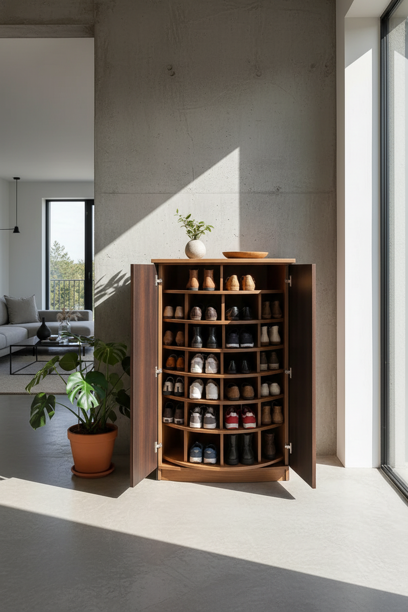 Infinity Shoe Rack  – Endless Storage for Your Sneakers, Heels & More